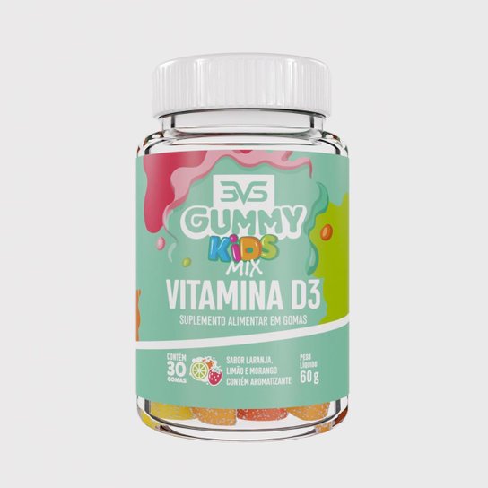 Kids Mix Vitamina D3 30 Gomas