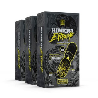 Kimera Extreme - 60 Cáps - Kit 3 caixas - Termogênico com potência máxima - Iridium Labs