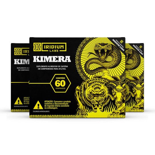 Kimera Thermo - 60 Comps - Kit 3 caixas - Termogênico Iridium Labs