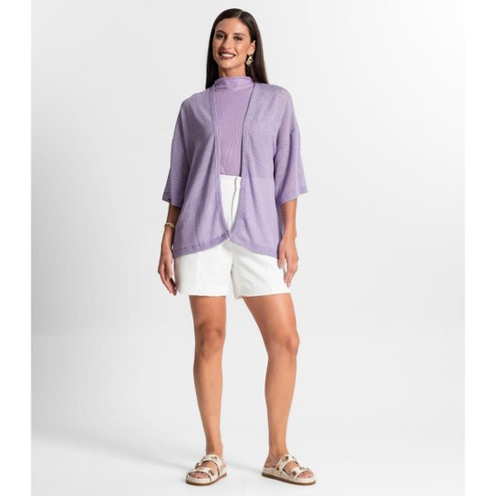 Kimono Rovitex Com Brilho Rovitex Feminino