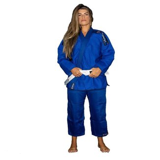 Kimono Trançado Flex Jiu Jitsu Adulto - Azul - Torah