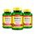 Kit 03 Biotina O Melhor para Cabelo e Unhas 60 Capsulas Maxinutri