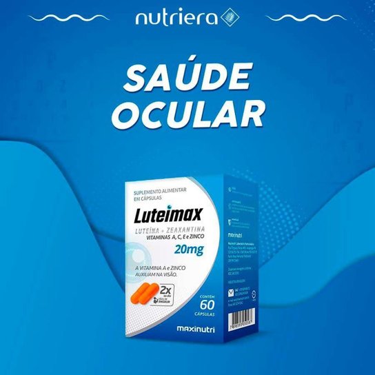 Kit 03 Luteimax 20mg 60 Caps Maxinutri