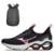 Kit 1 Tênis Mizuno Wave Invictus 4 e 1 Mochila Fun New - Preto