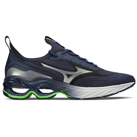 Kit 1 Tênis Mizuno Wave Invictus 4 e 1 Mochila Fun New