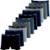 Kit 10 Cuecas Boxer Mash Algodão Box Confortável Cueca Masculina Cós Elástico Original - Cinza+Azul