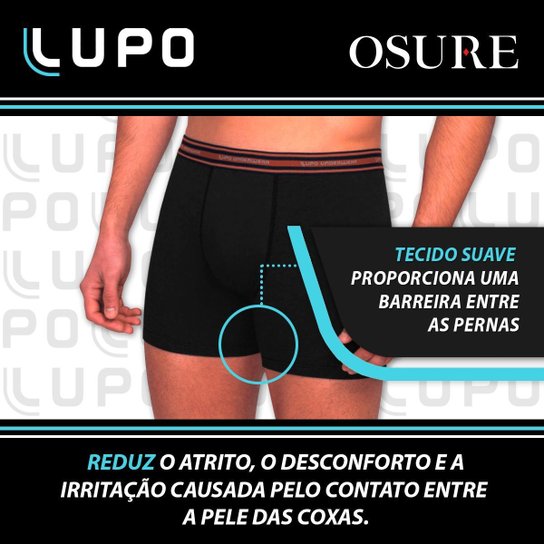 Kit 10 Cuecas Lupo Boxer Em Algodão Cueca Box Masculina Cotton Adulto Confortável Original 523