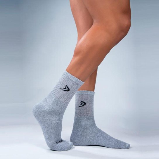 Kit 10 Pares Meia Cano Longo Dorbe