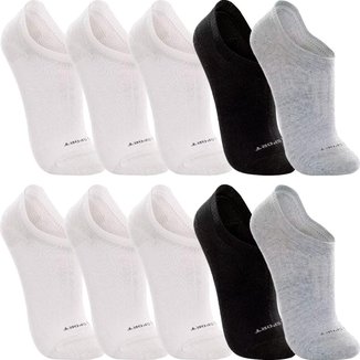 Kit 10 Pares Meias Lupo Cano Curto Baixo Meia Soquete Algodão Masculina Feminina Unissex