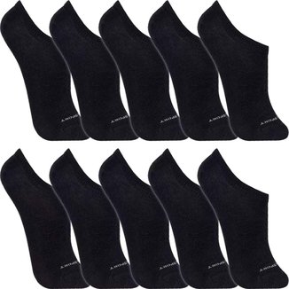 Kit 10 Pares Meias Lupo Cano Curto Baixo Meia Soquete Algodão Masculina Feminina Unissex