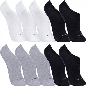 Kit 10 Pares Meias Lupo Cano Curto Baixo Meia Soquete Algodão Masculina Feminina Unissex