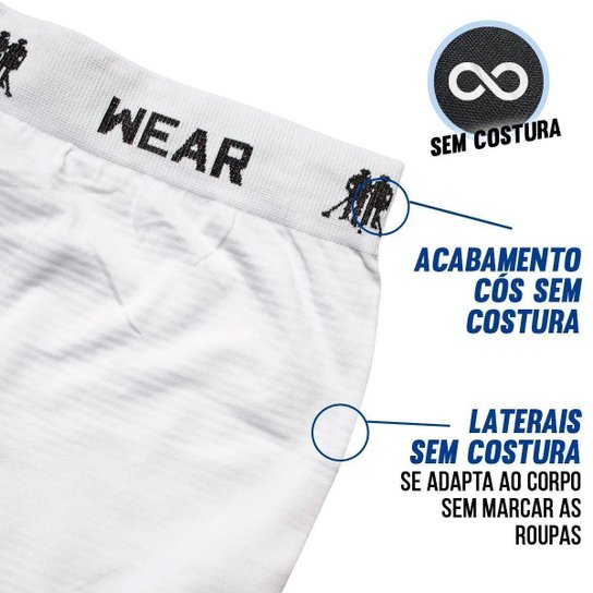 Kit 12 Cuecas Boxer Polo Wear Infantil Menino Microfibra Sem Costura Cueca Box Confortável
