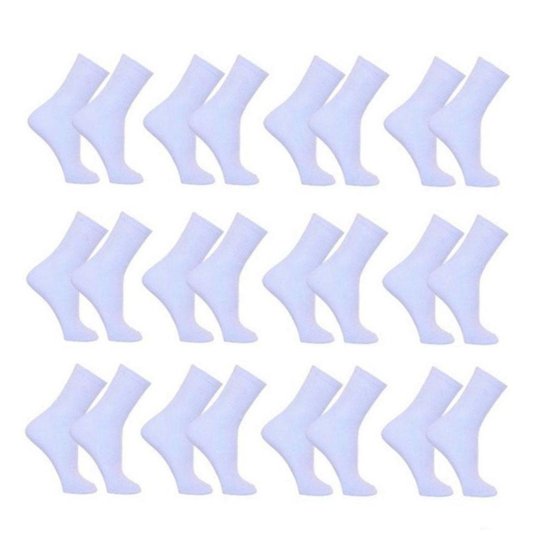 Kit 12 Pares de Meias Masculina Sport Cano Médio