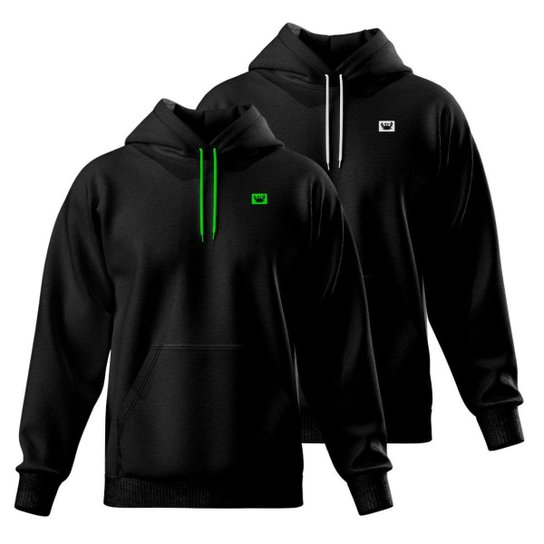 Kit 2 Blusa de Moletom Canguru com Capuz Confortável Estilo Casual Siri