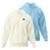 Kit 2 Blusa de Moletom Canguru com Capuz Confortável Estilo Casual Siri - Azul Claro