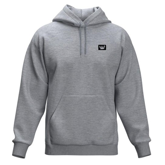 Kit 2 Blusa de Moletom Canguru com Capuz Confortável Estilo Casual Siri