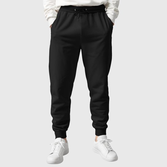 Kit 2 Calças Masculinas Moletom Flanelada Slim Benellys