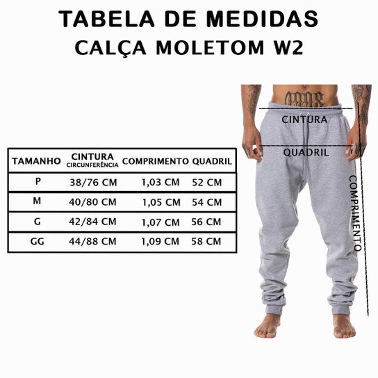 KIT 2 Calças Moletom Jogger Cargo Confortável Treino Frio Masculina