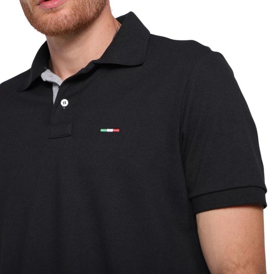 Kit 2 Camisas Polo Itália Industrie Básica Piquet Premium
