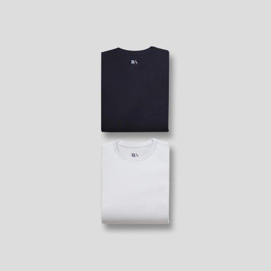Kit 2 Camisetas Básicas Reserva