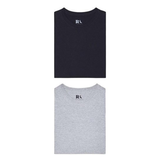 Kit 2 Camisetas Básicas Reserva