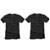 Kit 2 Camisetas Bolso Cb Pica-Pau Xadrez Reserva - Preto