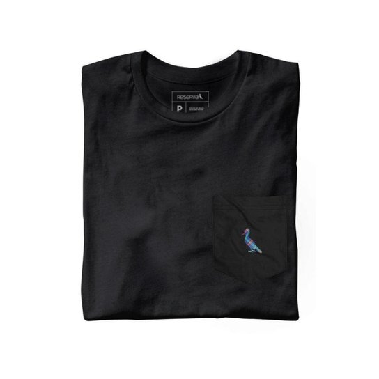 Kit 2 Camisetas Bolso Cb Pica-Pau Xadrez Reserva