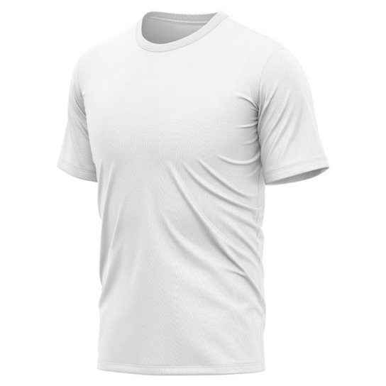 Kit 2 Camisetas Manga Curta Proteção Solar UV Piscina Praia