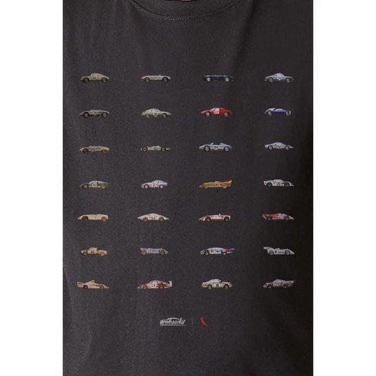 Kit 2 Camisetas Mosaico Carro E Não Tem Hora Reserva Mini