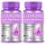 Kit 2 Colágeno Hidrolisado + Ácido Hialurônico + Vit C 120cp - Incolor