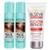 Kit 2 Corretivo Capilar Magic Retouch Castanho Claro 1 Leave-In Elseve Cicatri Renov - 50ml - Incolor