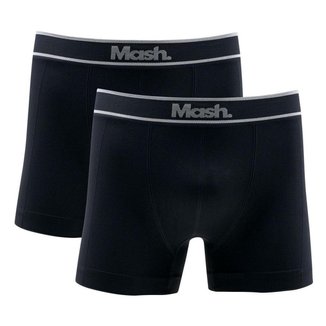 Kit 2 Cuecas Boxer Mash Microfibra Masculina