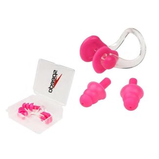 Kit 2 em 1 Speedo Prendedor Nariz e Protetor Ouvido
