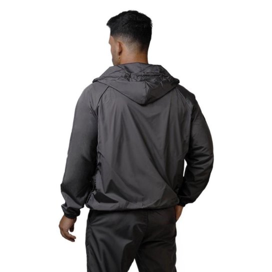 Kit 2 Jaquetas Corta Vento Masculina Com Capuz Estilo liso Conforto e Proteção