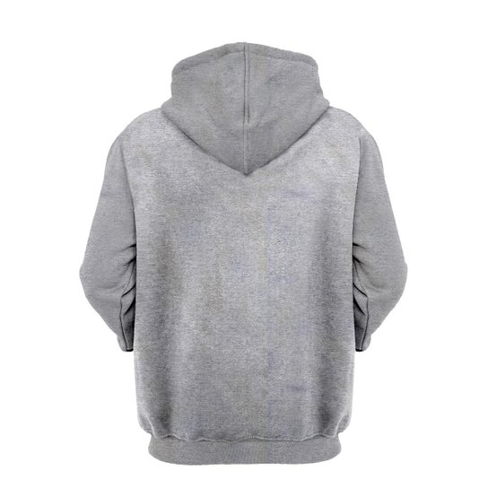 Kit 2 Moletom Liso Flanelado Blusa de Frio Algodão Canguru