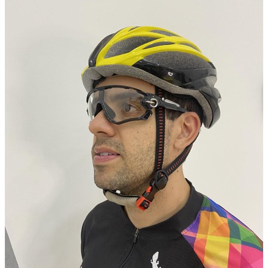 Kit 2 Óculos Bike Feminino Masculino Uv400 + Transparente