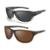 Kit 2 Óculos De Sol Polarizado Corrida Beach Ciclismo Mtb Uv - Preto+Marrom