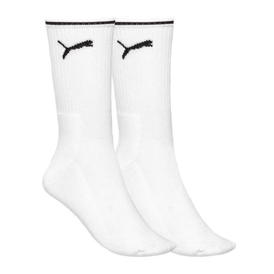 Kit 2 Pares de Meia Puma Esportiva Cano Longo Mas