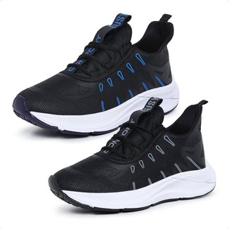 Kit 2 Pares de Tênis Ousy Esportivo Masculino
