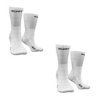 Kit 2 pares meia esportiva ciclismo corrida cano médio ERT