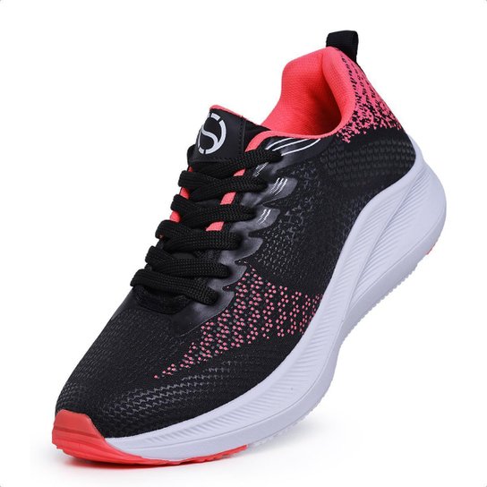 Kit 2 Pares Tênis Esportivo Academia Treino Musculação Caminhada Feminino