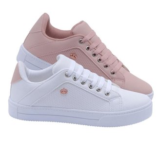 Kit 2 Pares Tênis Feminino Casual Sbelta Conforto