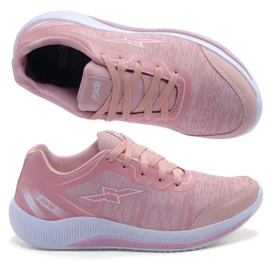 Kit 2 Pares Tênis Feminino FXB Esportivo Academia Caminhada Conforto