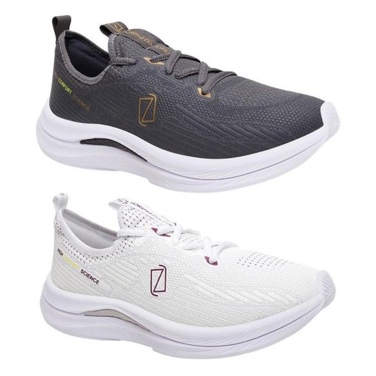 Kit 2 Pares Tênis Masculino Esporte