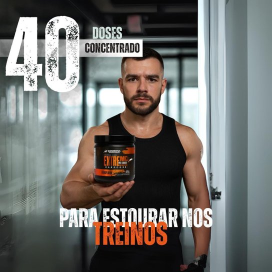 Kit 2 Pré Treino Concentrado Moderna Suplementos