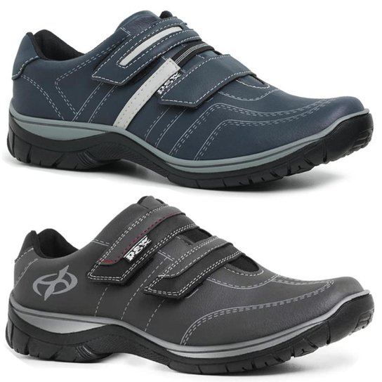 Kit 2 Sapatenis Tenis Casual Masculino confortáveis