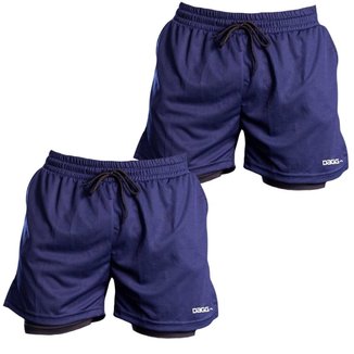 Kit 2 Short Bermuda Dagg Masculino Treino Academia