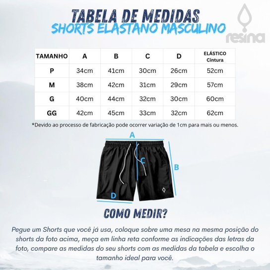 Kit 2 Shorts Bermudas Liso Lisa Masculino Tactel Básico Moda Básica
