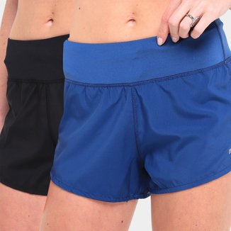 Kit 2 shorts Trifil AF Academia Treino e Corrida Feminino
