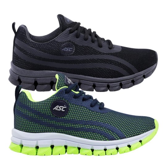 Kit 2 Tênis Infantil Leve Moderno Confortável Resistente Menino